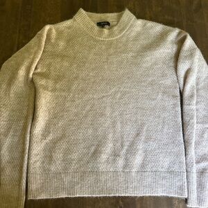 Quince Sweater S Small Wool Alpaca Blend Brown Cozy Fall Office Travel 🤎
